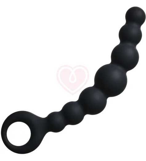 Анальные шарики Lola Games Flexible Wand чёрные фото 2