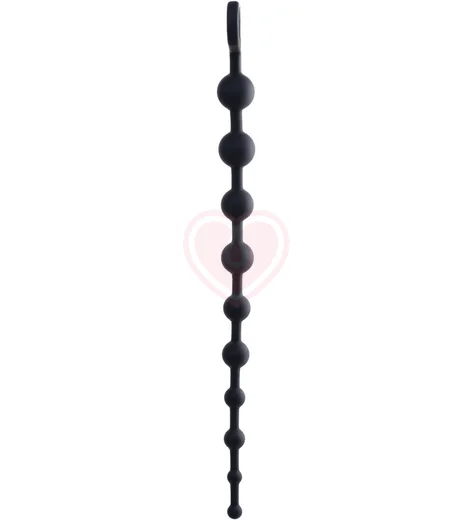 Анальные бусы Toyfa Popo Pleasure Cephei черные фото 2