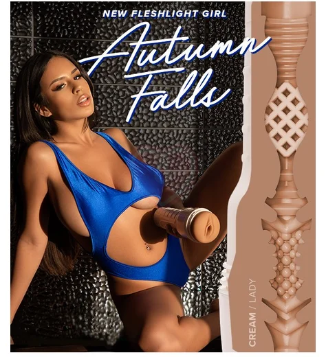 Мастурбатор Fleshlight Signature Autumn Falls Cream копия вагины фото 5