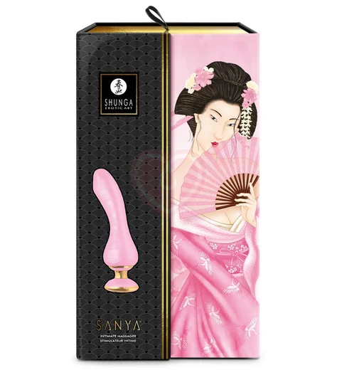 Вибратор Shunga SANYA нежно-розовый фото 2