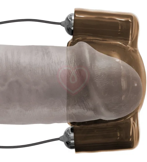 Вибратор для головки члена Dual Vibrating Head Teaser с пультом фото 3