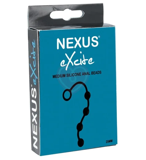Анальная цепочка Nexus Excite Medium Anal Beads чёрная фото 2