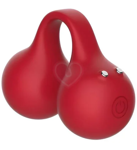 Вибратор для клитора Svibe Twinn Cherry Svsnlt-Ch вишнёвый фото 2