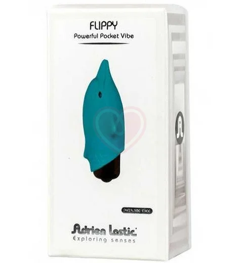 Мощная вибропулька дельфинчик Adrien Lastic Pocket Dolphin фото 2