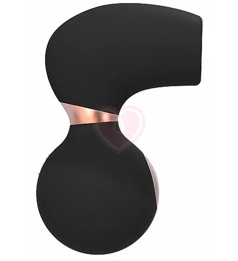 Клиторальный стимулятор с вибрацией Irresistible Invincible чёрный фото 3
