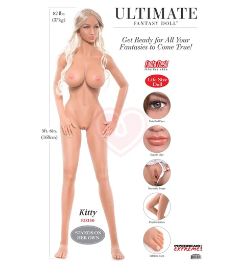 Реалистичная секс-кукла Kitty Ultimate Fantasy Dolls фото 3