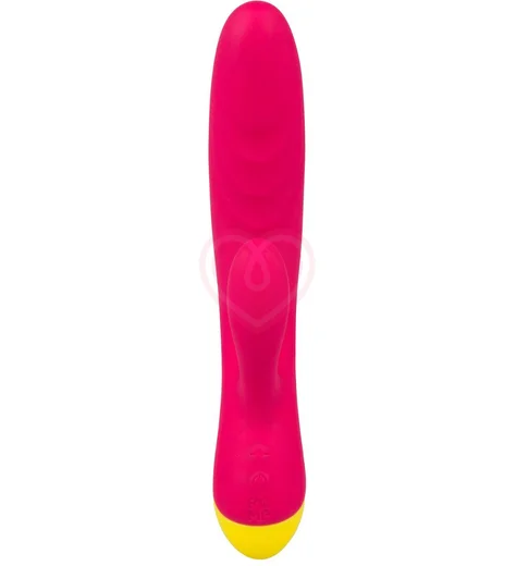 Вибратор с клиторальным стимулятором Romp Jazz Rabbit Vibrator розовый фото 4