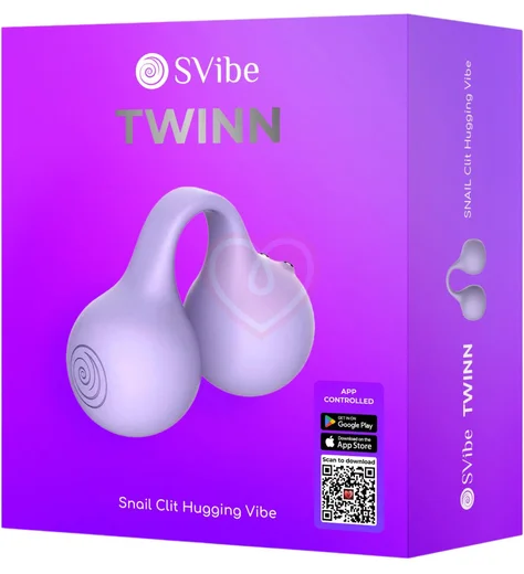 Вибратор для клитора Svibe Twinn Lilac Svsnlt-Ch лиловый фото 3