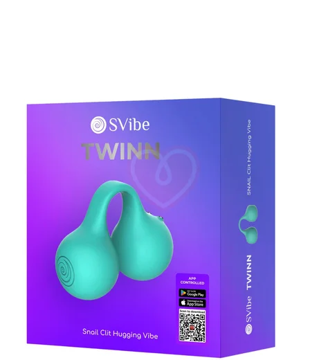 Вибратор для клитора Svibe Twinn Tiffany Svsnlt-Ch мятный фото 4