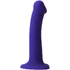 Фаллоимитатор с Led подсветкой Strap-On-Me Semi-Realistic Glow-Led M синий фото 2