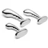 Набор металлических стимуляторов простаты b-Vibe Stainless Steel P-Spot Training Set фото 5