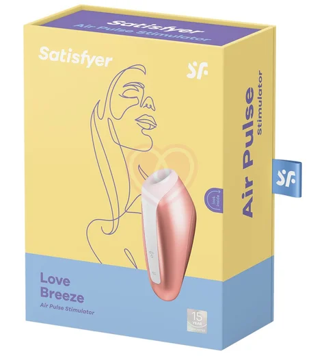 Вакуумный стимулятор Satisfyer Love Breeze бронзовый фото 4