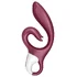 Вибратор с клиторальным стимулятором Satisfyer Love Me бордовый фото 2