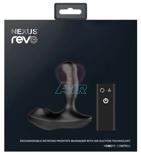 Стимулятор простаты Nexus Revo Air с ротацией и вакуумной пульсацией фото 7
