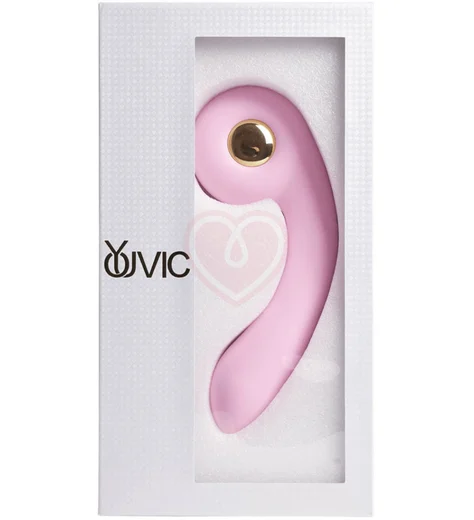 Вибратор с нагревом Youvic Bendable Heating G-Spot розовый фото 5