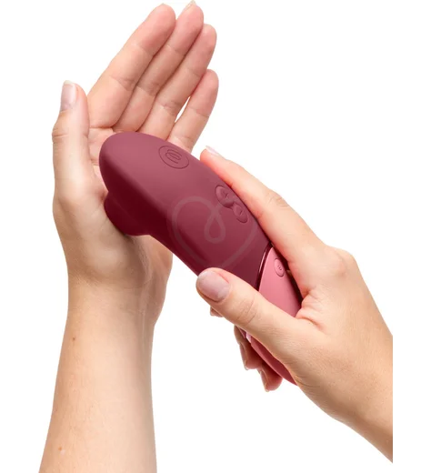 Бесконтактный клиторальный стимулятор Womanizer Next бордовый фото 8