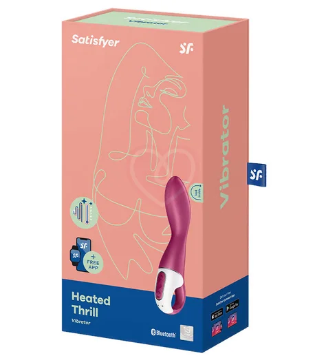Вибратор Satisfyer Heated Thrill с нагревом для стимуляции точки G фото 4
