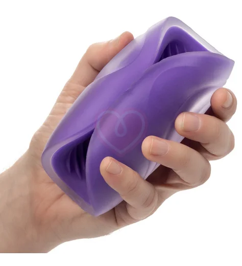 Рельефный мастурбатор The Gripper Spiral Grip с рёбрышками фото 2