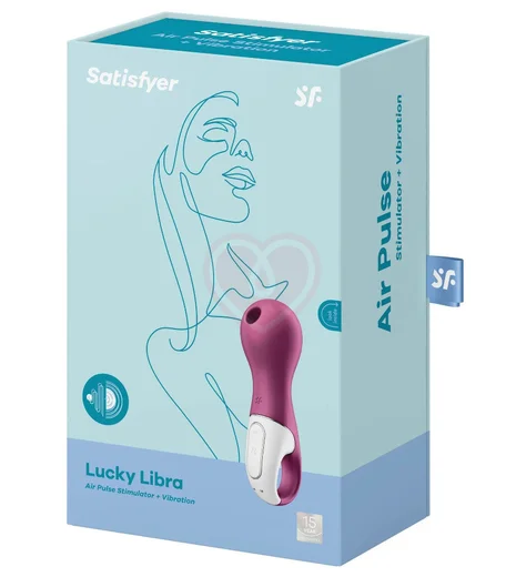 Вакуумный стимулятор Sarisfyer Lucky Libra с вибрацией фото 5