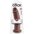 Фаллоимитатор на присоске King Cock 26 см коричневый фото 5