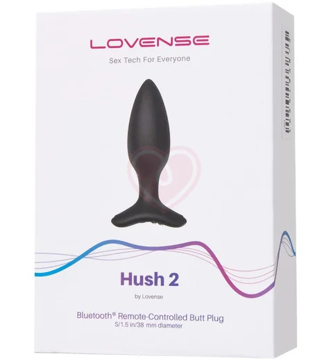 Анальная пробка Lovense Hush 2 S с приложением фото 4
