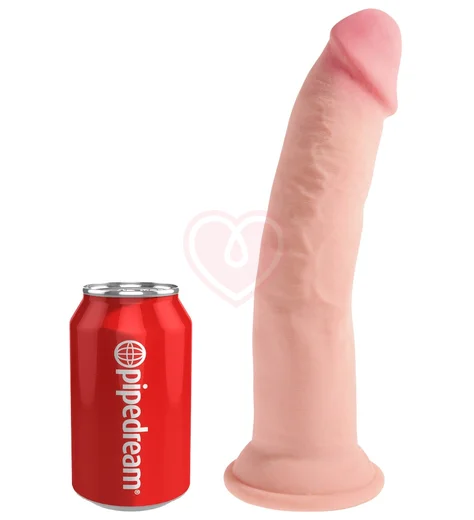 Фаллоимитатор на присоске King Cock Triple Density 23 см телесный фото 3