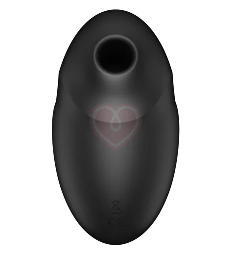 Вакуумный стимулятор с вибрацией Satisfyer Vulva Lover 3 чёрный фото 2