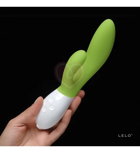 Вибратор со стимулятором клитора и точки G LELO Ina 2 салатовый фото 2