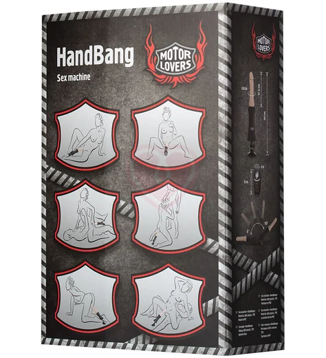 Секс-машина HandBang MotorLovers by Toyfa с пультом чёрная фото 8