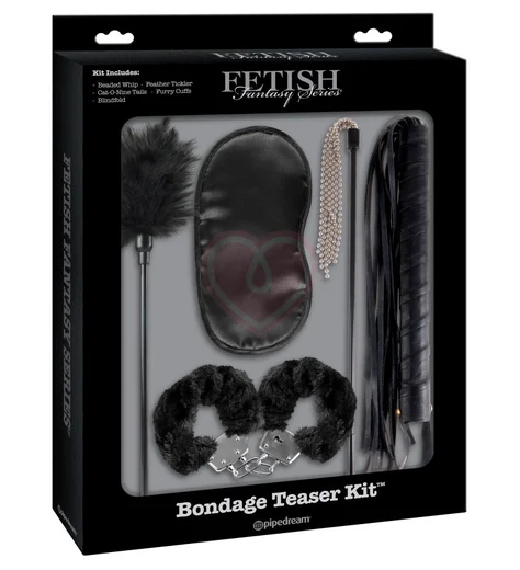 Набор для игр Fetish Fantasy Bondage Teaser Kit чёрный фото 2