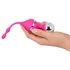 Шарики вагинальные с вибрацией Smile Vibro Love Balls розовые фото 5