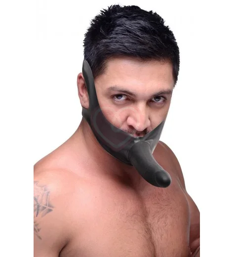 Кляп-страпон Face Fuk Strap On Mouth Gag фото 3
