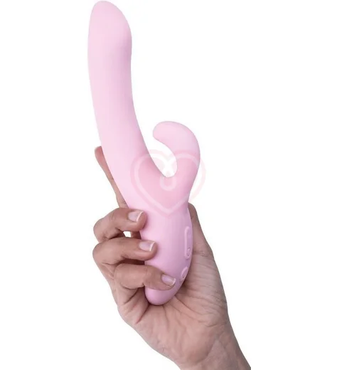 Вибратор-кролик со стимуляцией зоны G Selove Soothe розовый фото 2