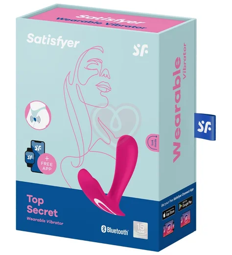 Вибратор Satisfyer Top Secret для ношения и стимуляции точки G розовый фото 2