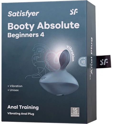 Анальная вибропробка Satisfyer Booty Absolute Beginners 4 серая фото 3
