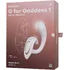 Вибратор для стимуляции зоны G и клитора Satisfyer G for Goddess 1 белый фото 9