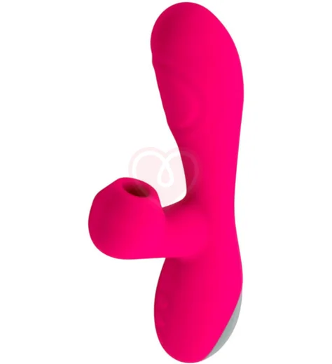 Вибратор со стимуляцией клитора и зоны G Adrien Lastic Caribbean Shine розовый фото 3