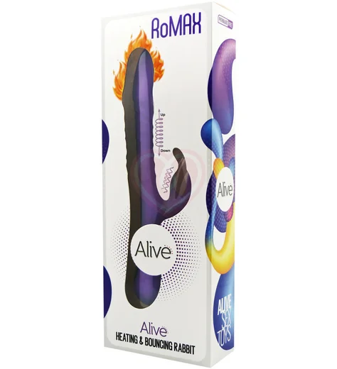 Вибратор с подогревом Adrien Lastic Romax фиолетовый фото 5