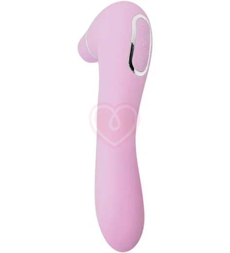 Двусторонний стимулятор Adrien Lastic Smoooch розовый фото 2