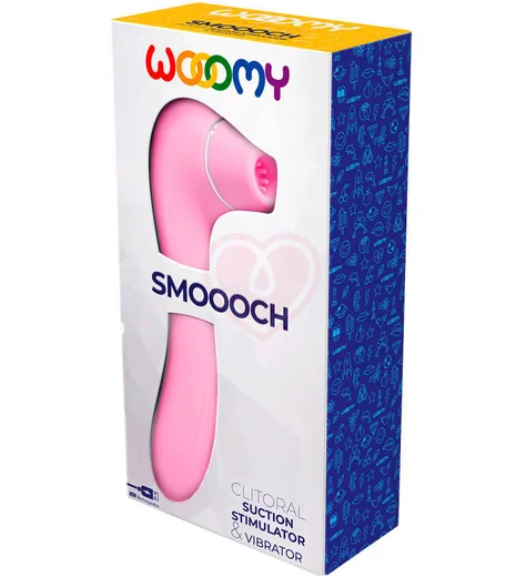 Двусторонний стимулятор Adrien Lastic Smoooch розовый фото 4