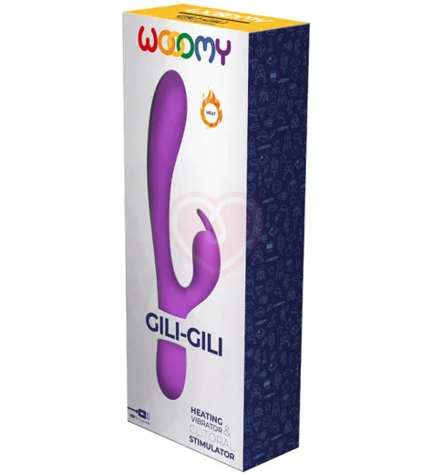 Вибратор-кролик с подогревом Adrien Lastic Gili-Gili фиолетовый фото 4