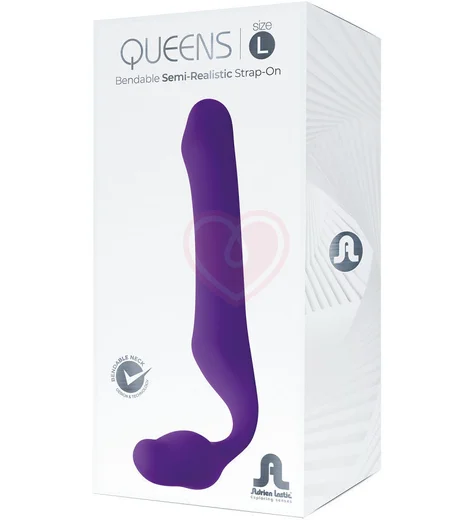 Безремневой страпон Adrien Lastic Queens L фиолетовый фото 4
