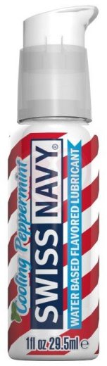Съедобный лубрикант Swiss Navy Cooling Pepermint со вкусом Мята 29,5 мл фото 1