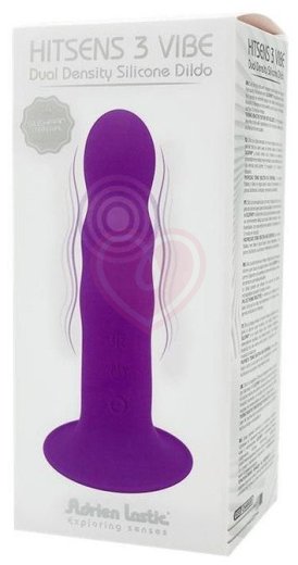 Вибратор с присоской Hitsens 3 Vibe фиолетовый 16 см фото 2