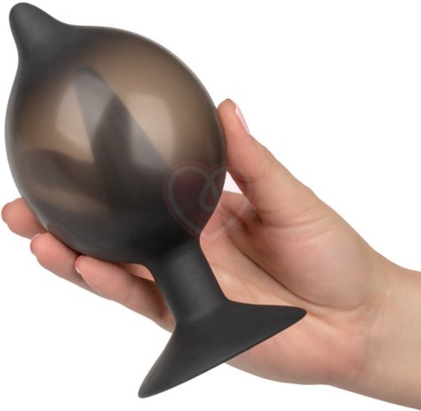 Расширяющаяся анальная пробка Silicone Inflatable Plug Medium фото 4