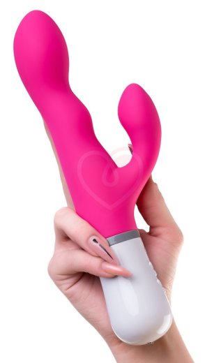 Управляемый со смартфона вибратор-кролик Lovense Nora розовый фото 3