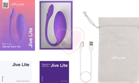 Вибратор We-Vibe Jive Lite с дистанционным управлением фиолетовый фото 4
