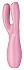 Вибростимулятор Satisfyer Threesome 3 с тремя кончиками розовый фото 4