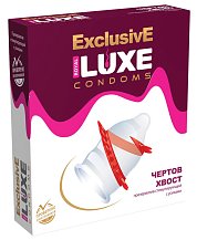 Презерватив Luxe exclusive Чёртов хвост с усиками 1 шт