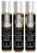 Набор вкусовых лубрикантов System JO Tri Me Triple Pack Gelato